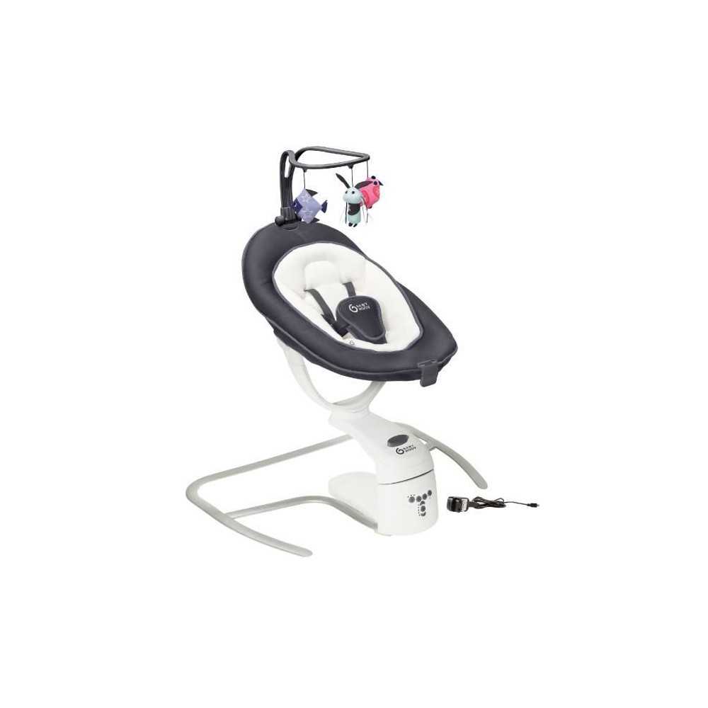 Babymoov Balancelle bébé électrique Swoon Motion, Assise a 360°, Z