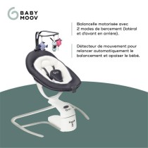 Babymoov Balancelle bébé électrique Swoon Motion, Assise a 360°, Z