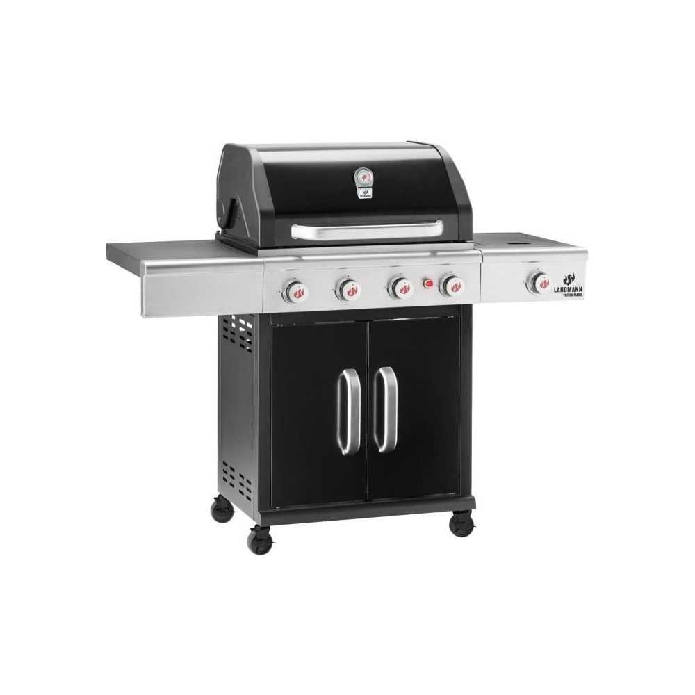 Landmann Triton PTS Maxx 4.1 gaz to coal barbecue gaz 4 feux + 1 brûl