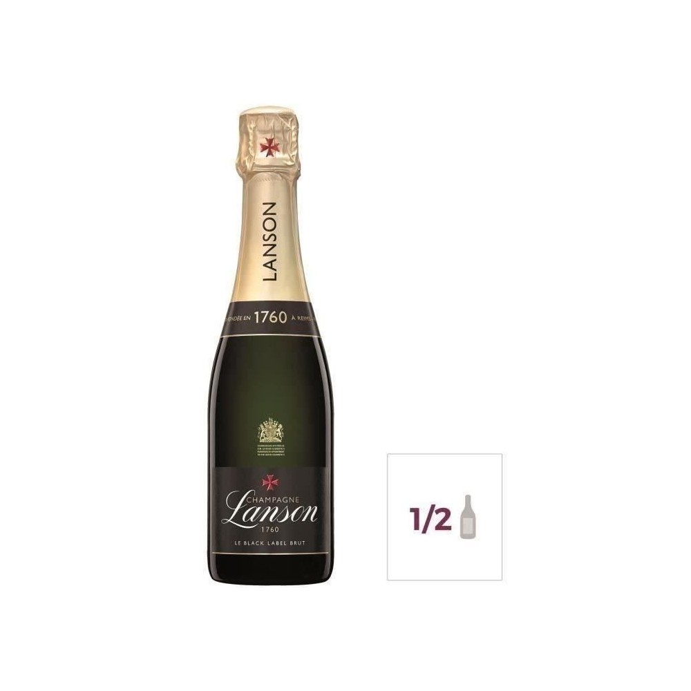 Champagne Lanson Le Black Label Brut - 37,5 cl