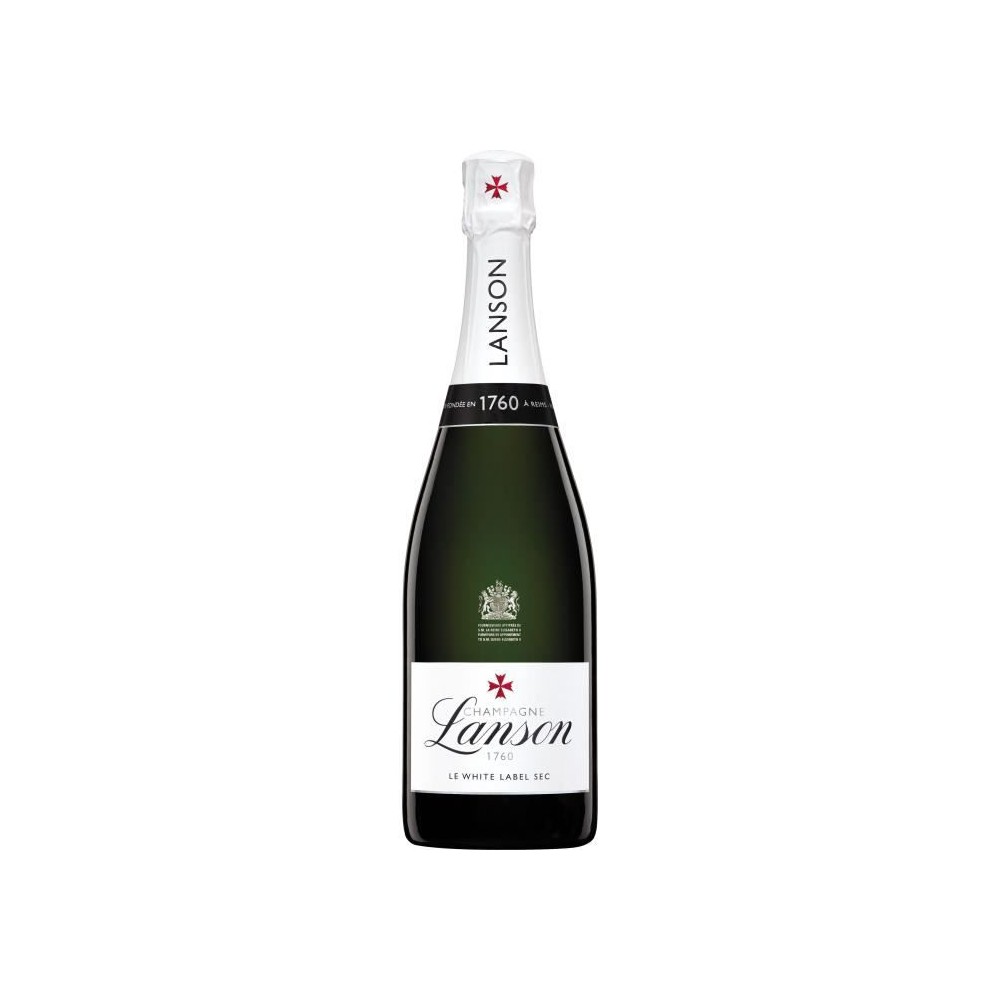 Champagne Lanson Le White Label Sec - 75 cl