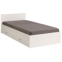 PARISOT SCOOP Lit Enfant l90x L200 cm avec 3 meubles de rangement - Co