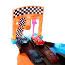 Circuit Glow Racers - Mattel - HPD80 - Jouet de course phosphorescent pour enfant de 4 ans et plus