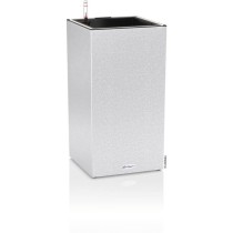 Pot de fleur LECHUZA Canto Stone Colonne 30 - kit complet LED, blanc q