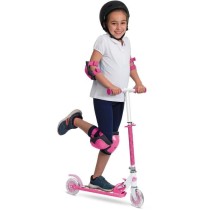 MONDO - Trottinette / Patinette 2 roues pliable - Barbie