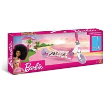 MONDO - Trottinette / Patinette 2 roues pliable - Barbie