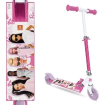 MONDO - Trottinette / Patinette 2 roues pliable - Barbie