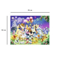 Ravensburger–Numéro d'Art format 18x24cm–Stitch–Kit de peinture par numéros–Activité détente et créative–Des 7 an