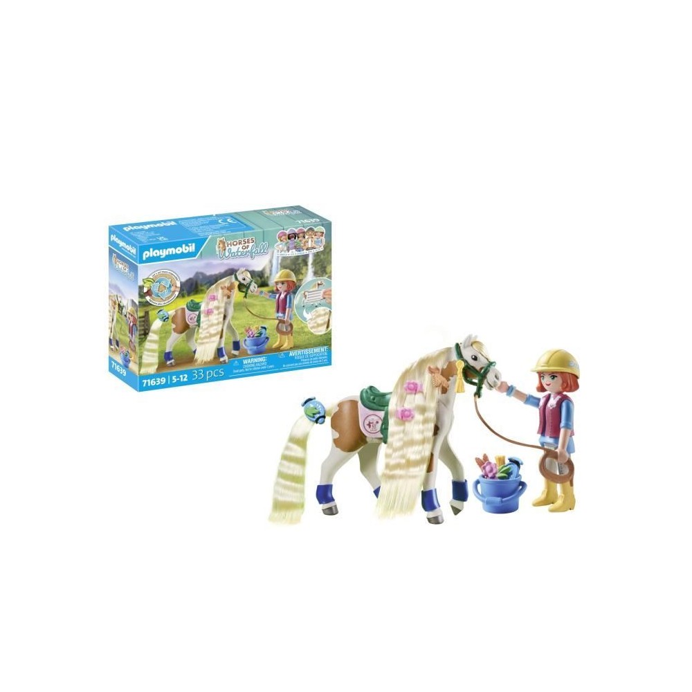 PLAYMOBIL - 71639 - Ellie avec cheval