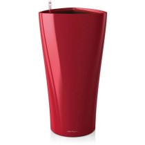 Pot de fleur Delta Premium 40 - LEC - Rouge - Plastique - Avec réserv