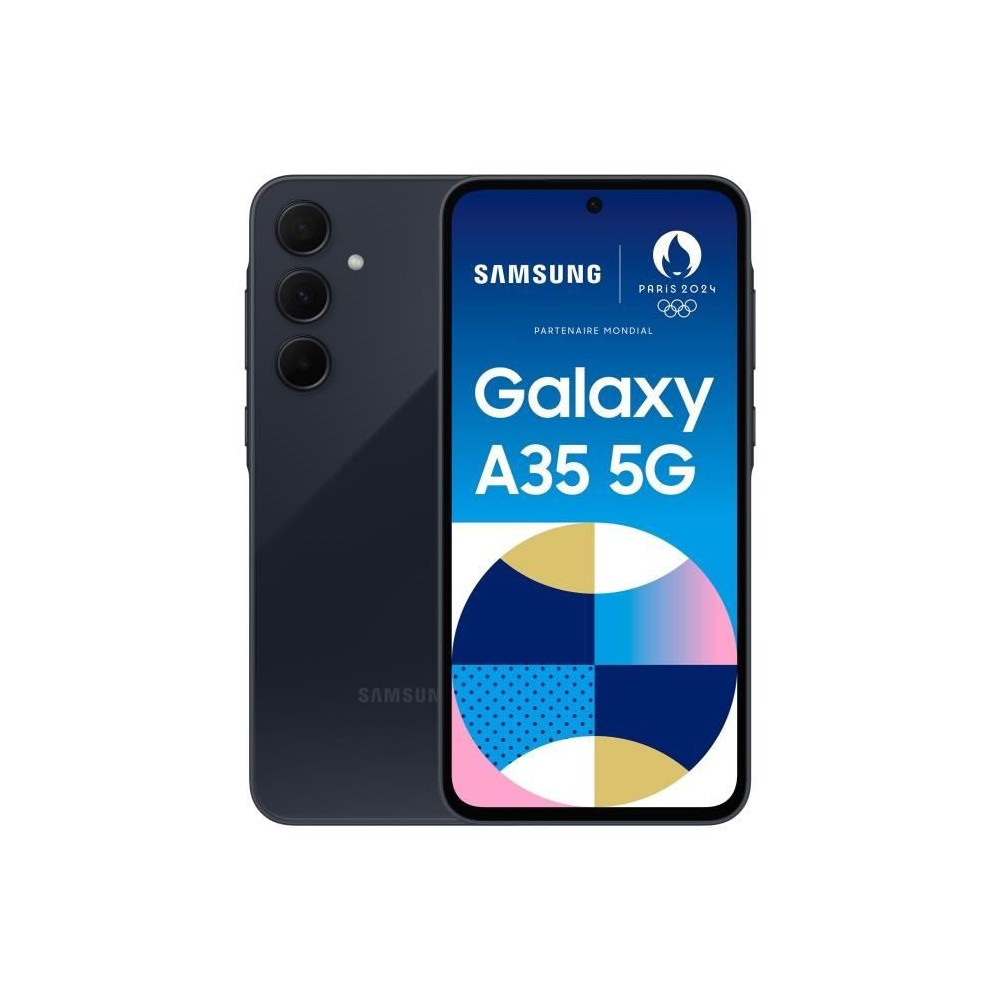 Smartphone Samsung Galaxy A35 5G 128Go Bleu nuit