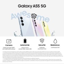 Smartphone Samsung Galaxy A55 5G 128Go Lilas