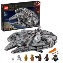 LEGO Star Wars 75257 Faucon Millenium, Maquette a Construire avec Figu