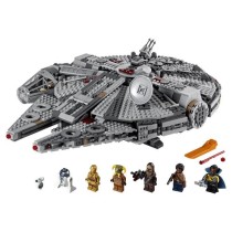 LEGO Star Wars 75257 Faucon Millenium, Maquette a Construire avec Figu