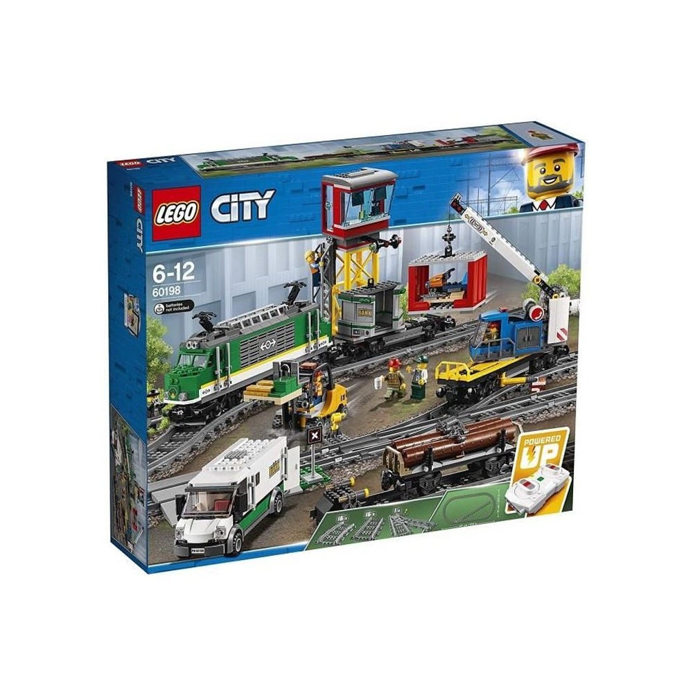 LEGO City 60198 Le Train de Marchandises Télécommandé