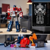 LEGO ICONS™ 10302 Optimus Prime, Figurine Autobot Robot de Transform