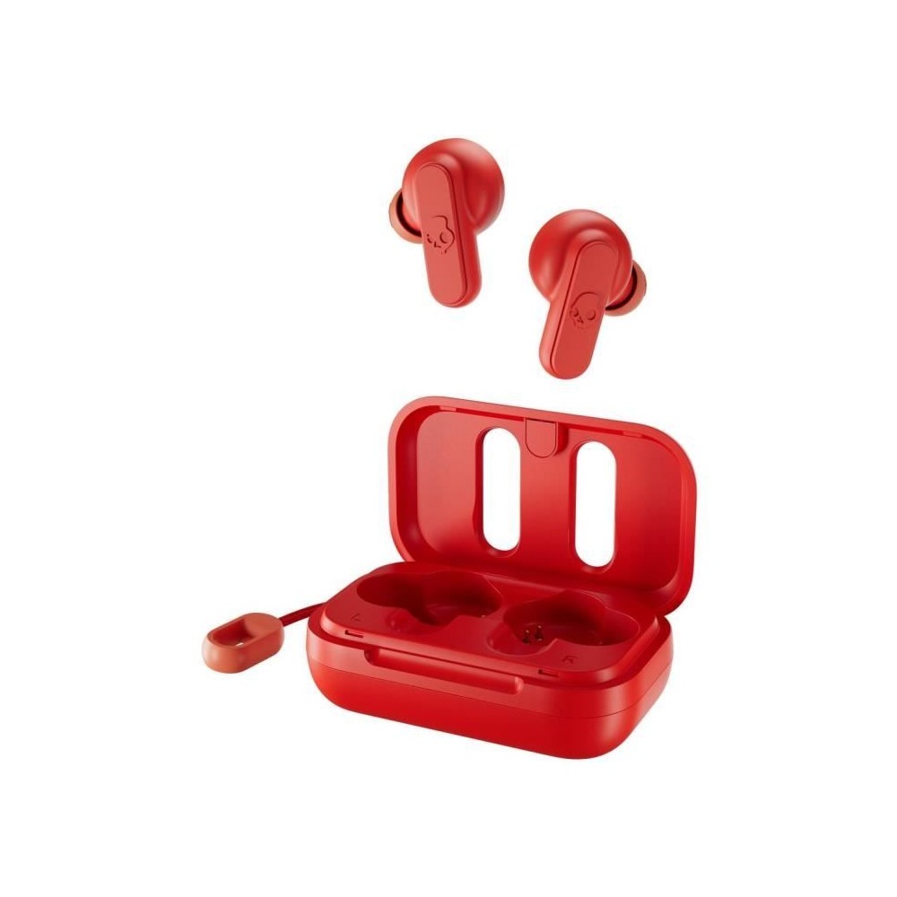 Écouteurs sans fil - SKULLCANDY - DIME S2DMW-P752 - Rouge