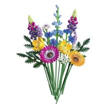 LEGO Icons 10313 Bouquet de Fleurs Sauvages, Plantes Artificielles ave