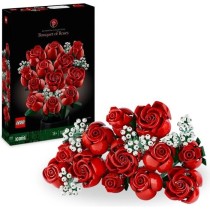 LEGO 10328 Icons Le Bouquet de Roses, Fleurs Artificielles pour Décor