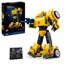 LEGO Icons 10338 Transformers Bumblebee - Figurine Robot pour Adultes