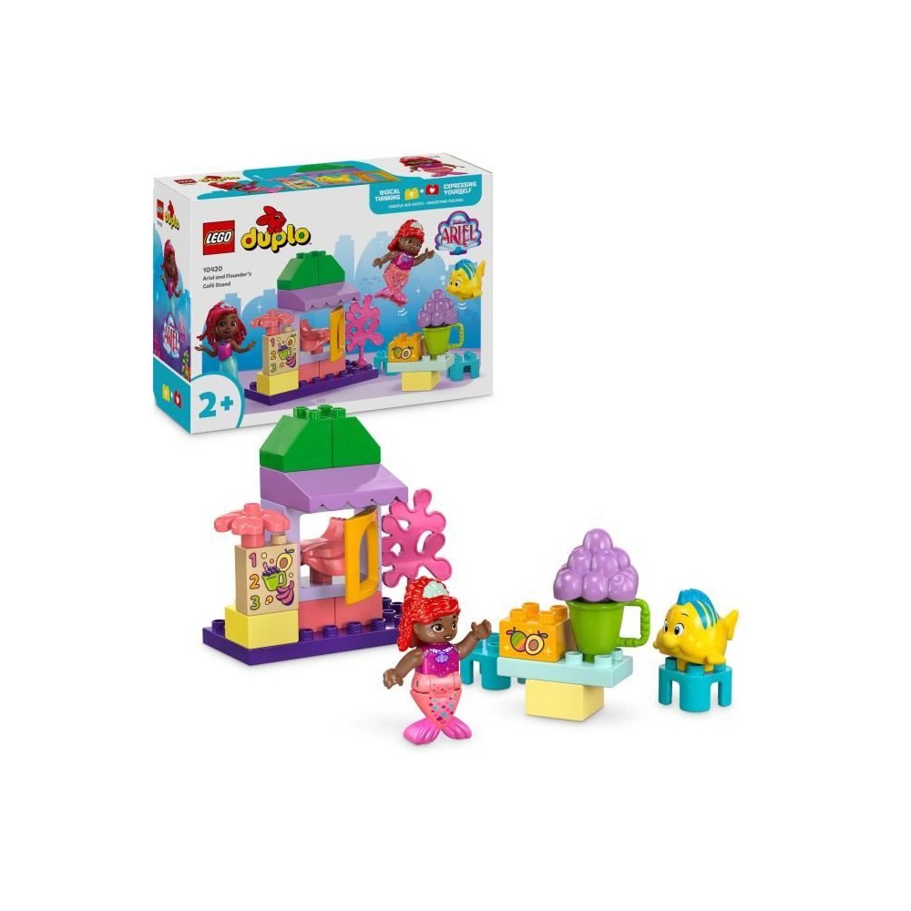 LEGO DUPLO | Disney 10420 Le stand de café d'Ariel et de Polochon - S