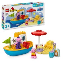 LEGO DUPLO 10432 Le Voyage en Bateau de Peppa Pig - Set de Jeu de Bain