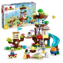 LEGO DUPLO 10993 La Cabane dans l'Arbre 3-en-1, Jouet Éducatif pour E