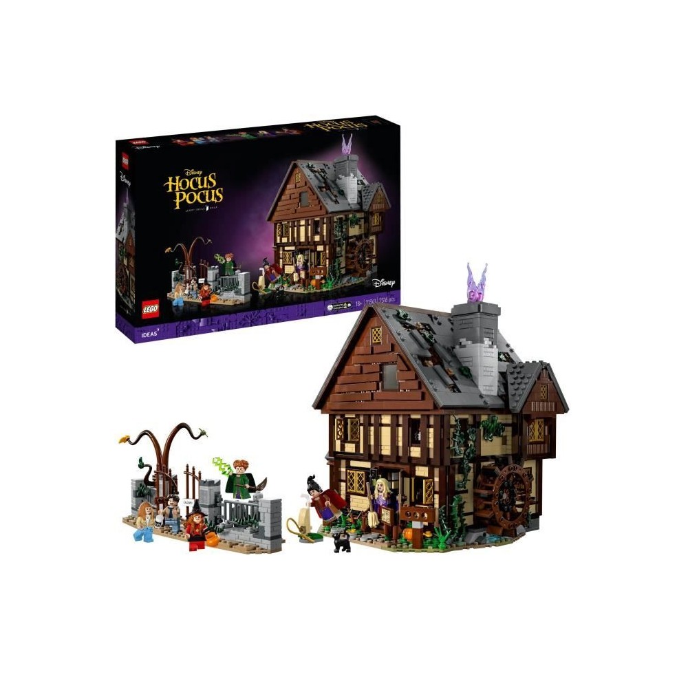 LEGO Ideas Hocus Pocus Disney : le manoir des soeurs Sanderson 21341 -