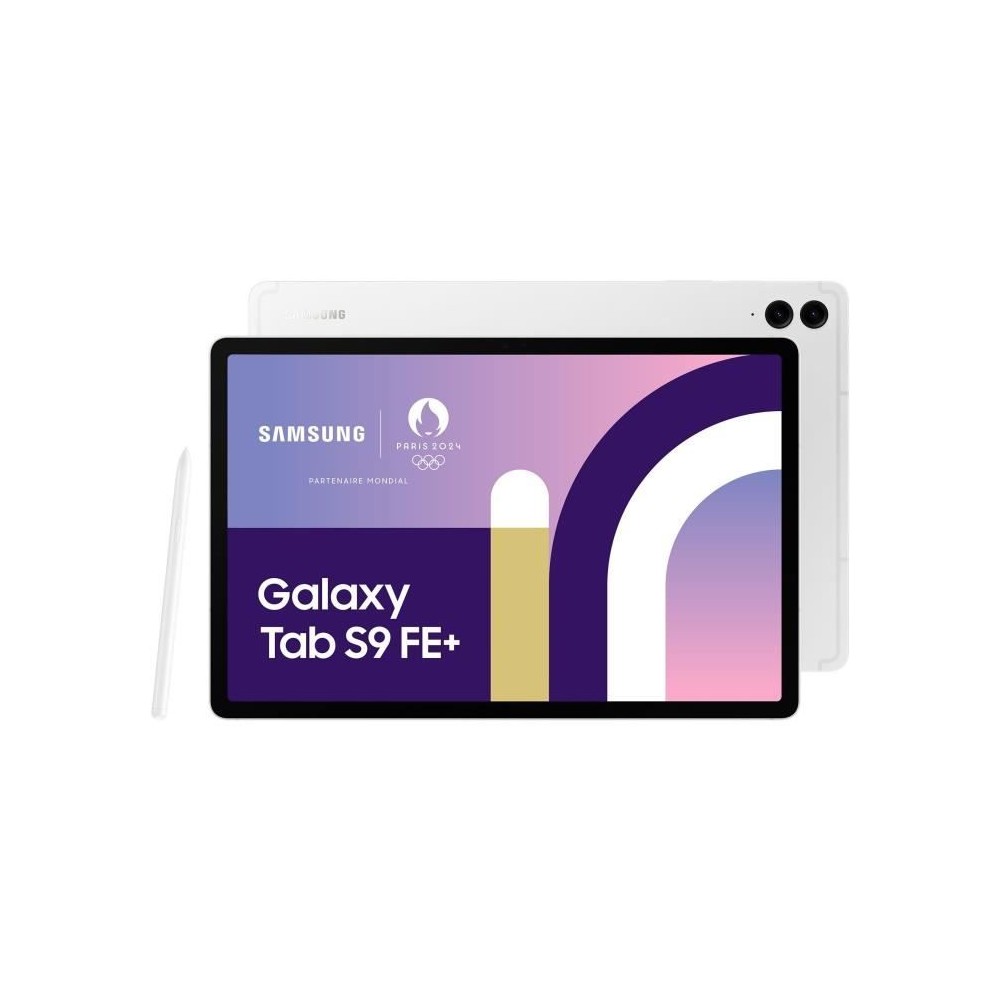 Tablette Tactile Samsung Galaxy Tab S9 FE+ 12,4 WIFI 128Go Argent