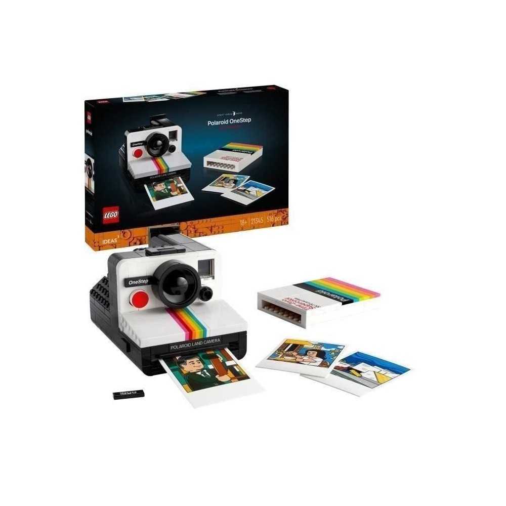 LEGO 21345 Ideas Appareil Photo Polaroid OneStep SX-70, Maquette a Con