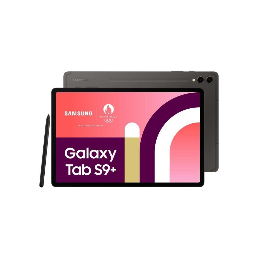 Tablette tactile Samsung Galaxy Tab S9+ 12,4 512Go WIFI ANTHRACITE - Tablette avec Galaxy AI