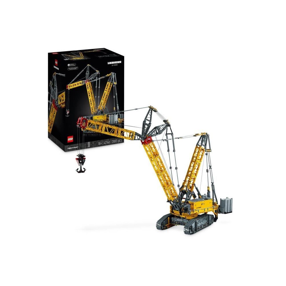 LEGO Technic 42146 La Grue sur Chenilles Liebherr LR 13000, Maquette E