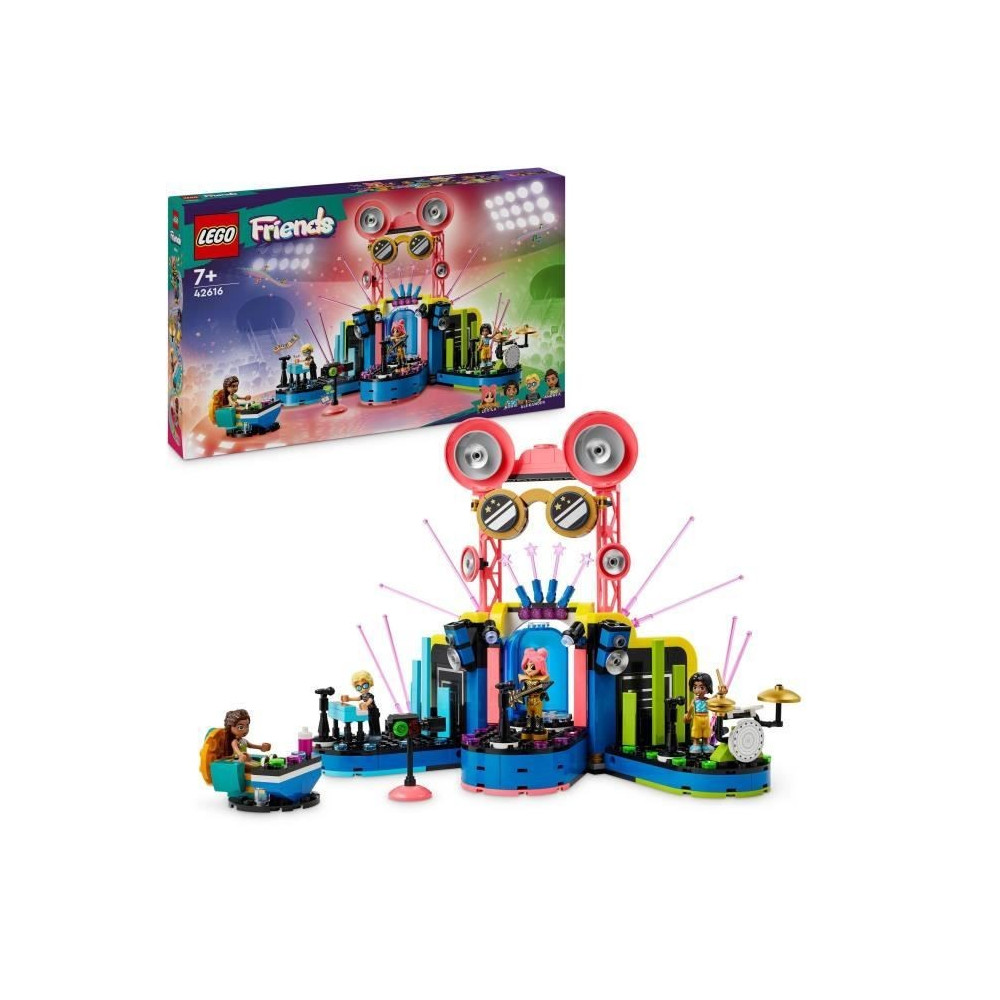 LEGO 42616 Friends Le Spectacle Musical de Heartlake City, Jouet avec