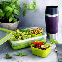 TEFAL Masterseal To Go Lunch Box, Boîte a déjeuner 1,2 L, 3 compartiments, 100% hermétique, Sans BPA, Garantie 30 ans K310041