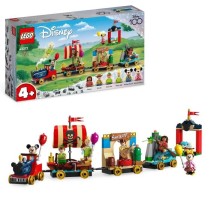 LEGO Disney 43212 Le Train en Fete Disney, Jouet avec Mickey et Minnie