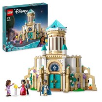 LEGO Disney Wish 43224 Le Château du Roi Magnifico, Jouet Tiré du Fi