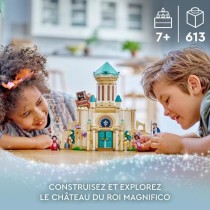 LEGO Disney Wish 43224 Le Château du Roi Magnifico, Jouet Tiré du Fi