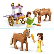 LEGO 43233 Disney Princess L'Histoire de Belle - La Caleche, Jouet ave