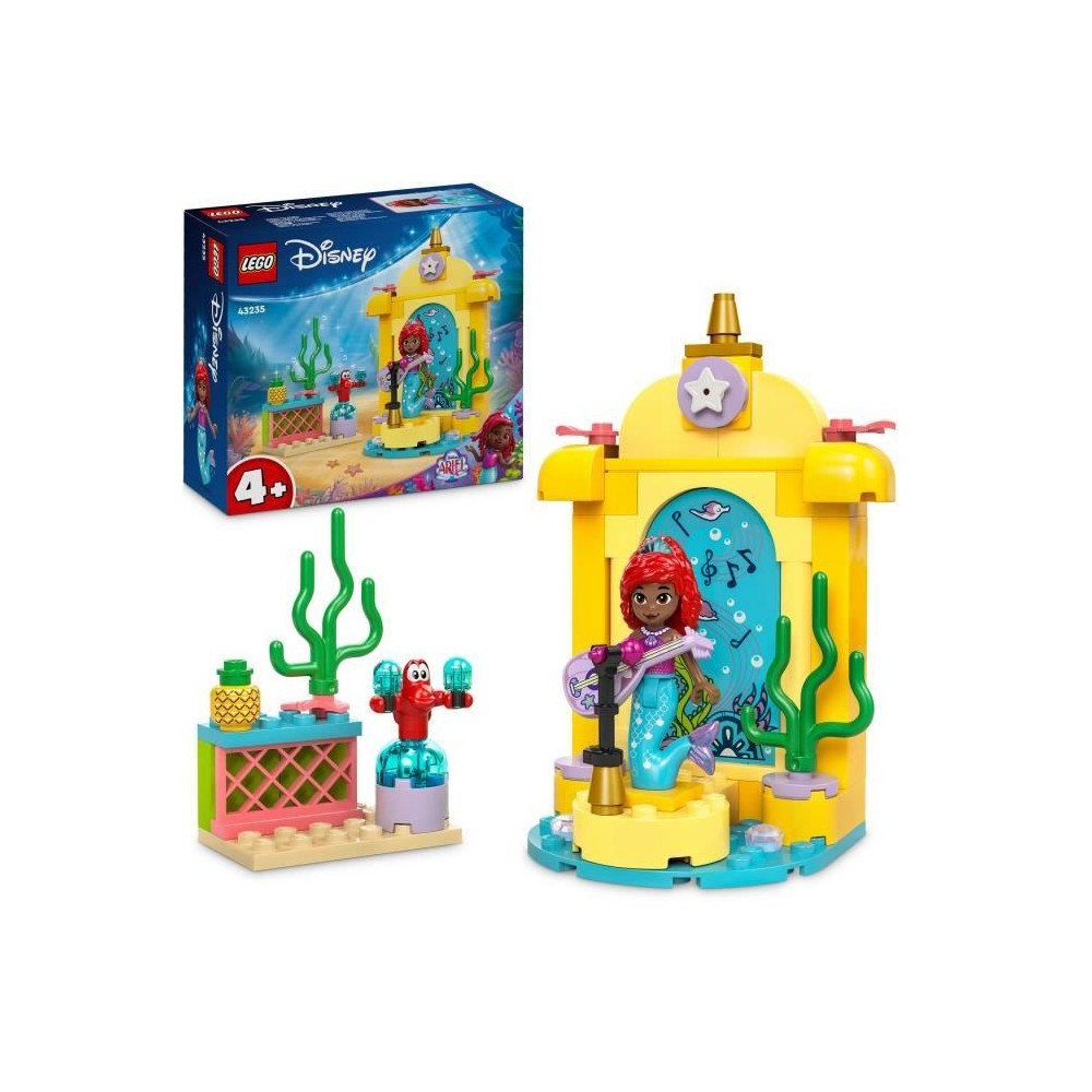 LEGO | Disney Princess 43235 La scene musicale d'Ariel, jeu pour les f