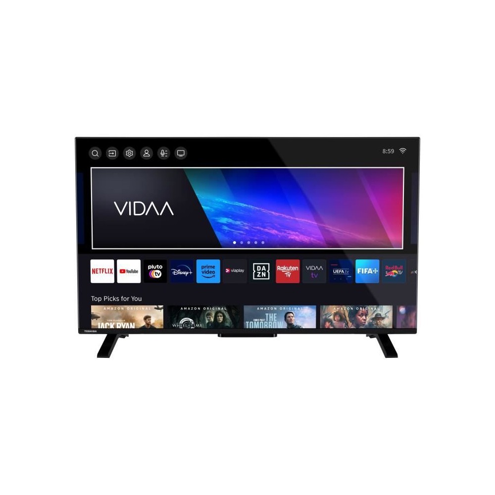 TOSHIBA 43UA2363DG - TV LED 43'' (108 cm) - 4K UHD 3840x2160 - Dolby Vision - TV connecté Android - 3xHDMI - WiFi