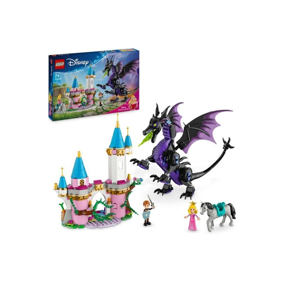 LEGO | Disney Princess 43240 Maléfique en dragon, jouet pour les fans