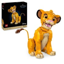 LEGO Disney Classic 43247 Simba, le jeune Roi lion, figurine d'animal