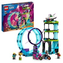 LEGO City Stuntz 60361 Le Défi Ultime des Motards Cascadeurs, Jouet M