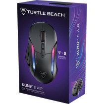 Souris gaming sans fil - Turtle Beach Kone™ II Air - Ergonomique - Noir, Bluetooth, 26 000 DPI, molette 4D