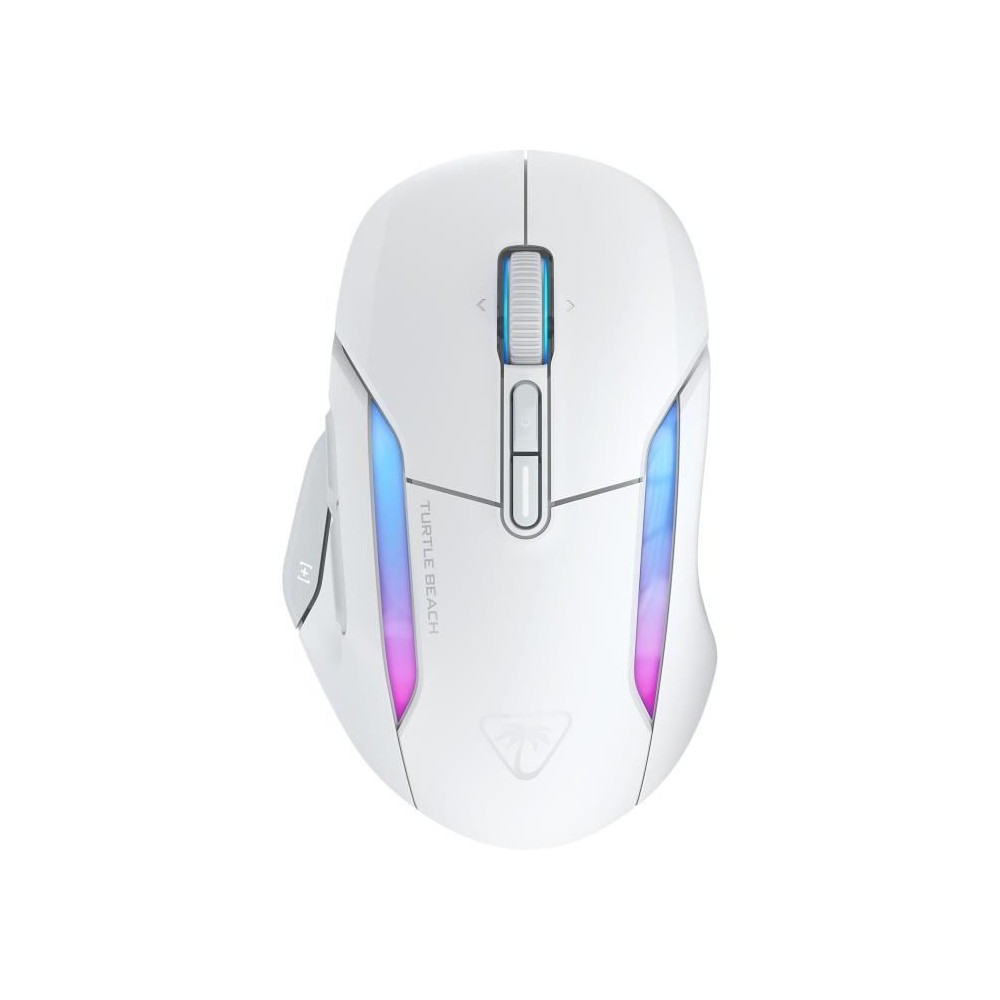 Souris gaming sans fil - Turtle Beach Kone™ II Air - Ergonomique - Blanc, Bluetooth, 26 000 DPI, molette 4D