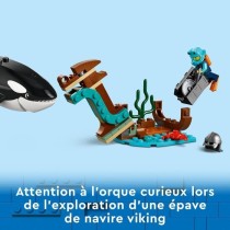 LEGO City 60368 Le Navire d'Exploration Arctique, Jouet de Grand Batea