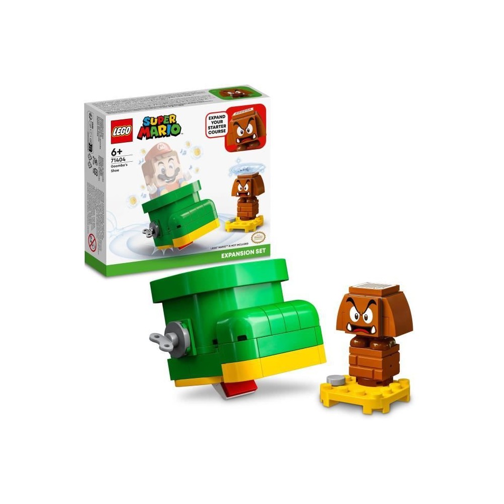 LEGO Super Mario 71404 Ensemble d'extension La Chaussure du Goomba, Jo