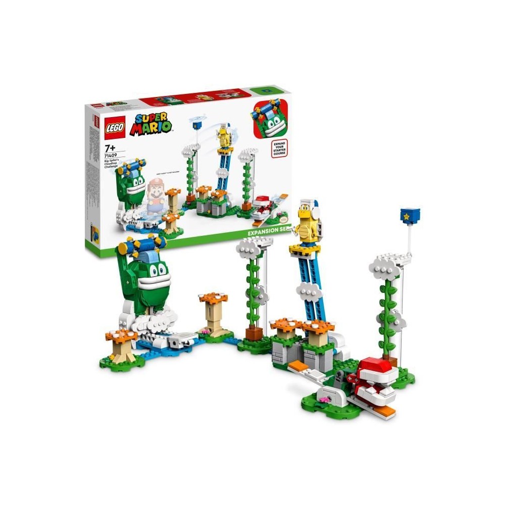 LEGO Super Mario 71409 Ensemble d'Extension Le Défi du Maxi-Spike sur