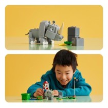 LEGO Super Mario 71420 Ensemble d'Extension Rambi le Rhinocéros, Joue