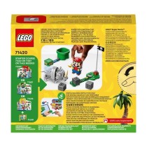 LEGO Super Mario 71420 Ensemble d'Extension Rambi le Rhinocéros, Joue